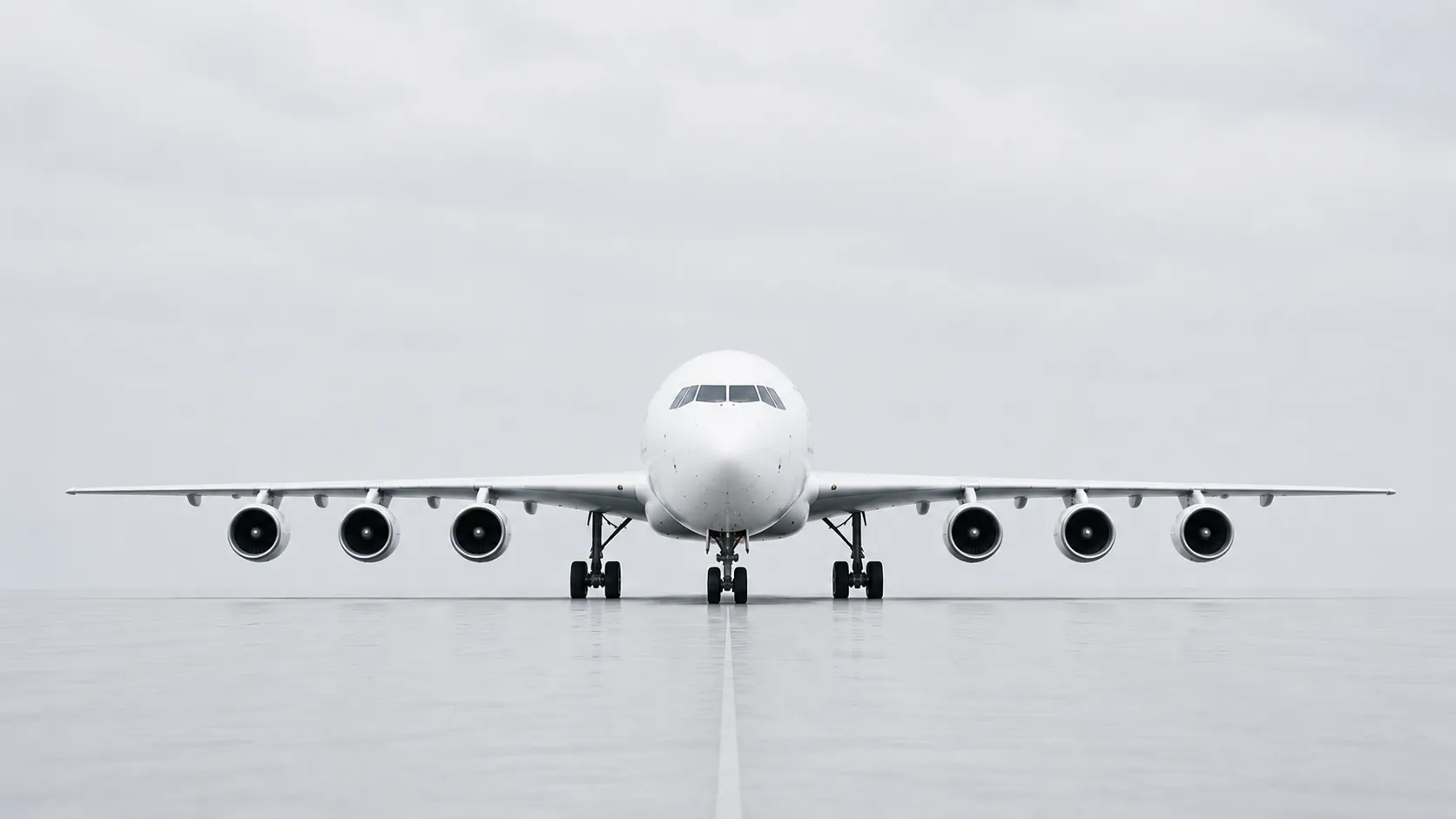 Flugzeug mit mehreren Duesen als Symbol fuer Risikostreuung
